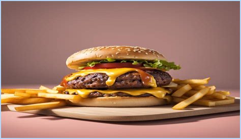 Delighting Your Taste Buds: The Perfect Pairing Of Cheeseburger And Grape Snow Cone